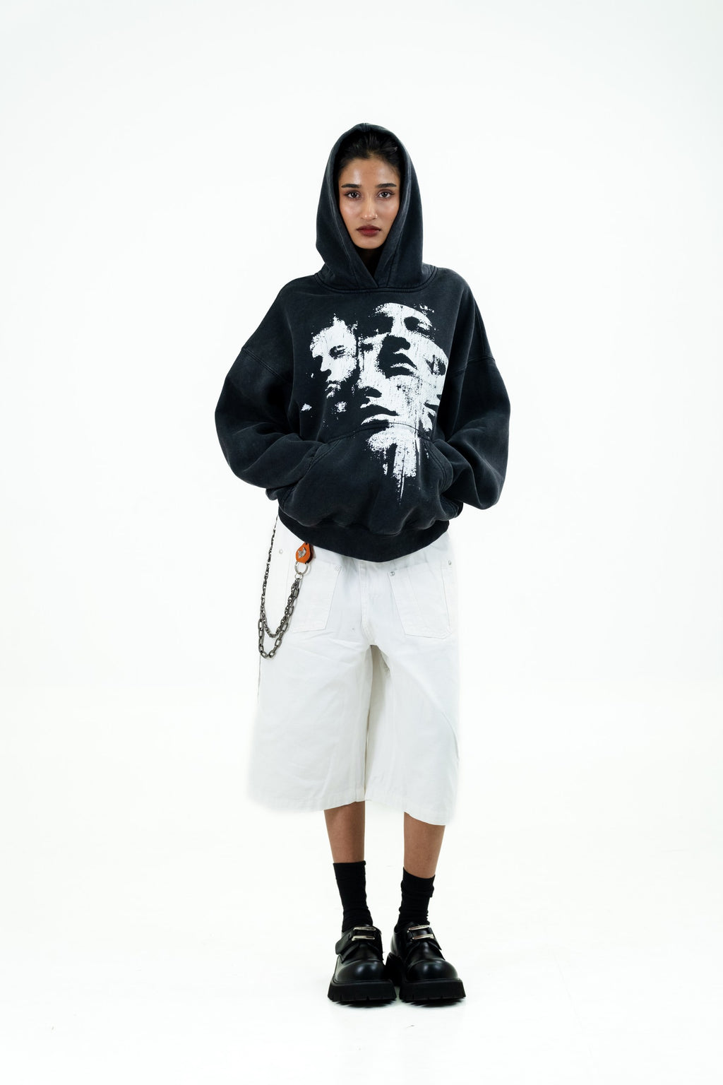 Acid Wash Heavyweight Hoodie