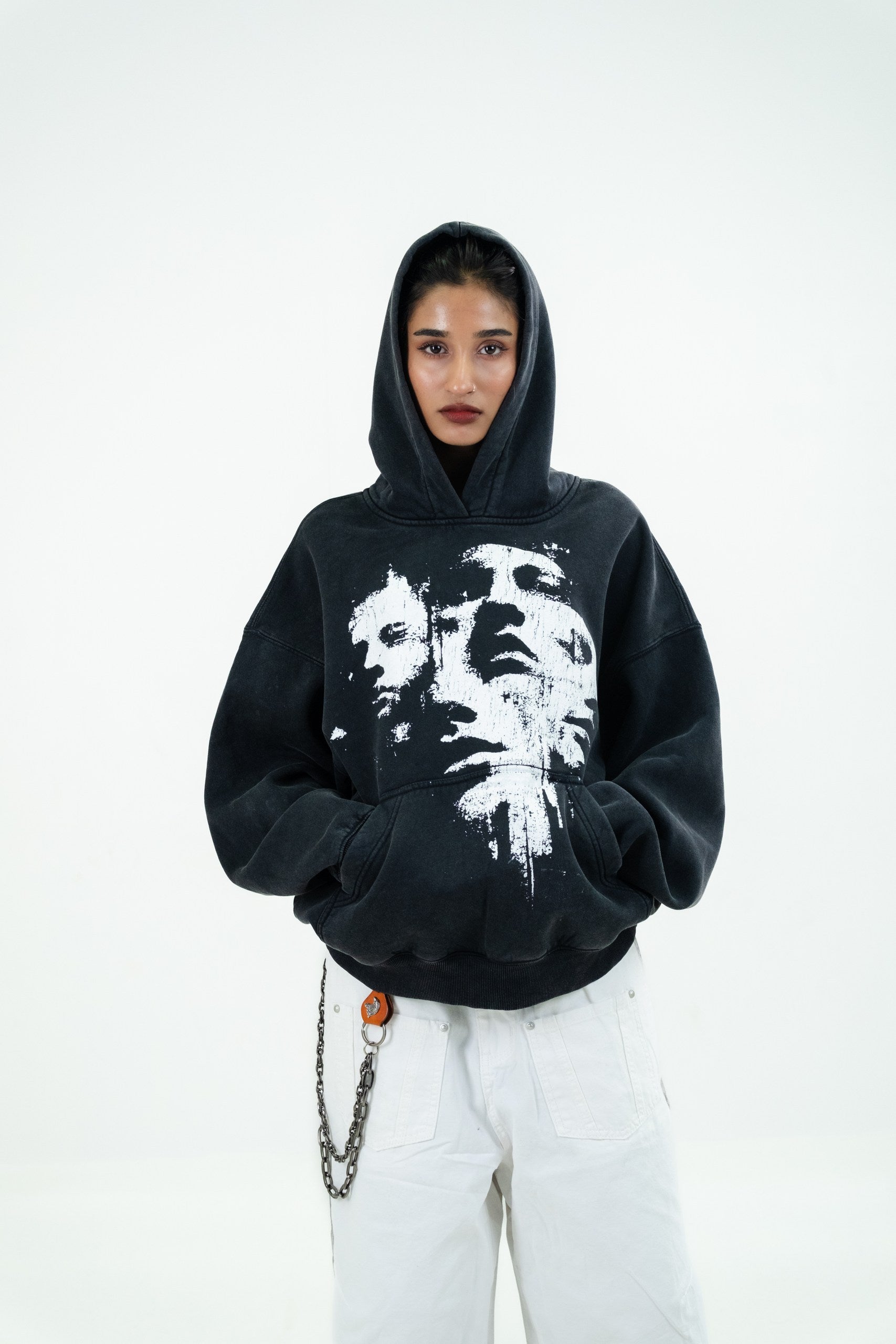 Acid Wash Heavyweight Hoodie