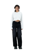 Black Faded Jean