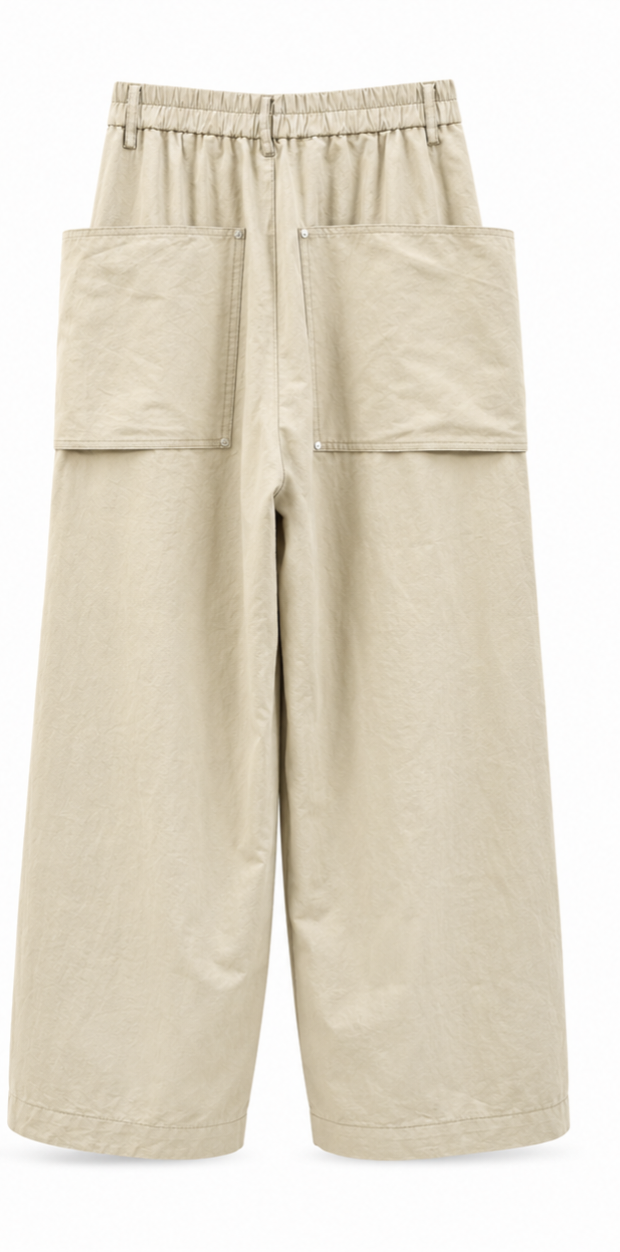 White Oversized Baggy Pants