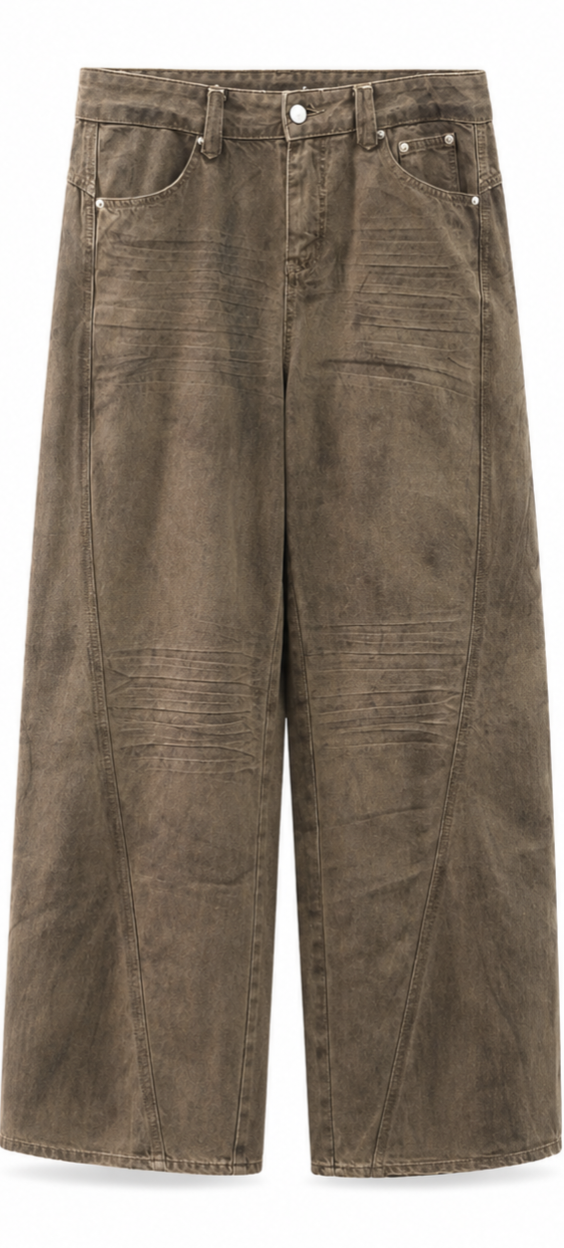 Vintage Brown Super Baggy Jeans