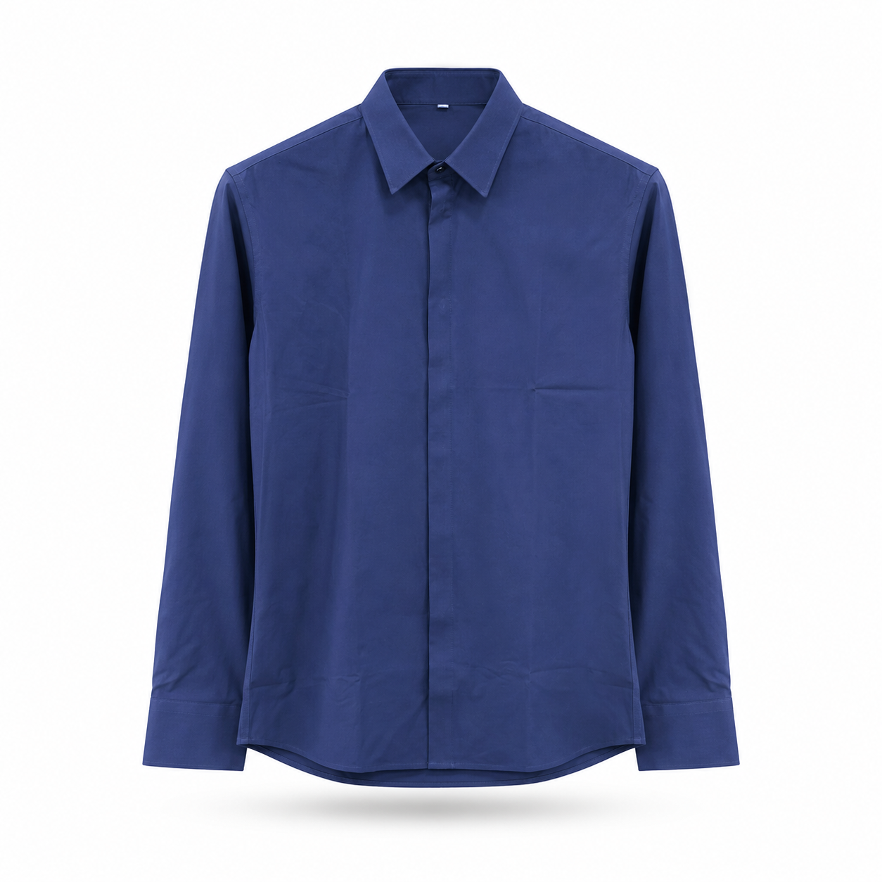 Navy Minimal Formal Shirt