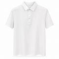 White Minimal Polo T-Shirt