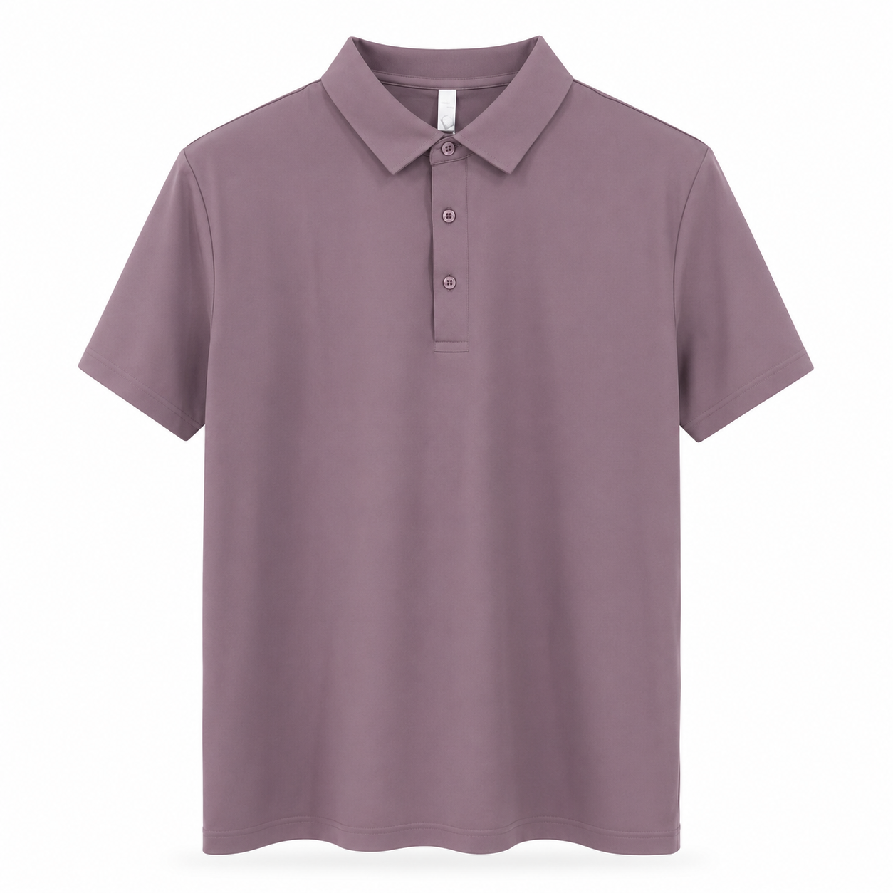 Lite Purple Minimal Polo T-Shirt