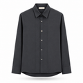 Black Oversized Panel Shirt