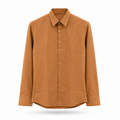 Brown Minimal Formal Shirt
