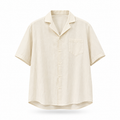 Off-White Relaxed Camp Collar Shirt